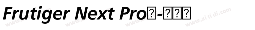 Frutiger Next Pro大字体转换 Frutiger Next Pro大字体转换